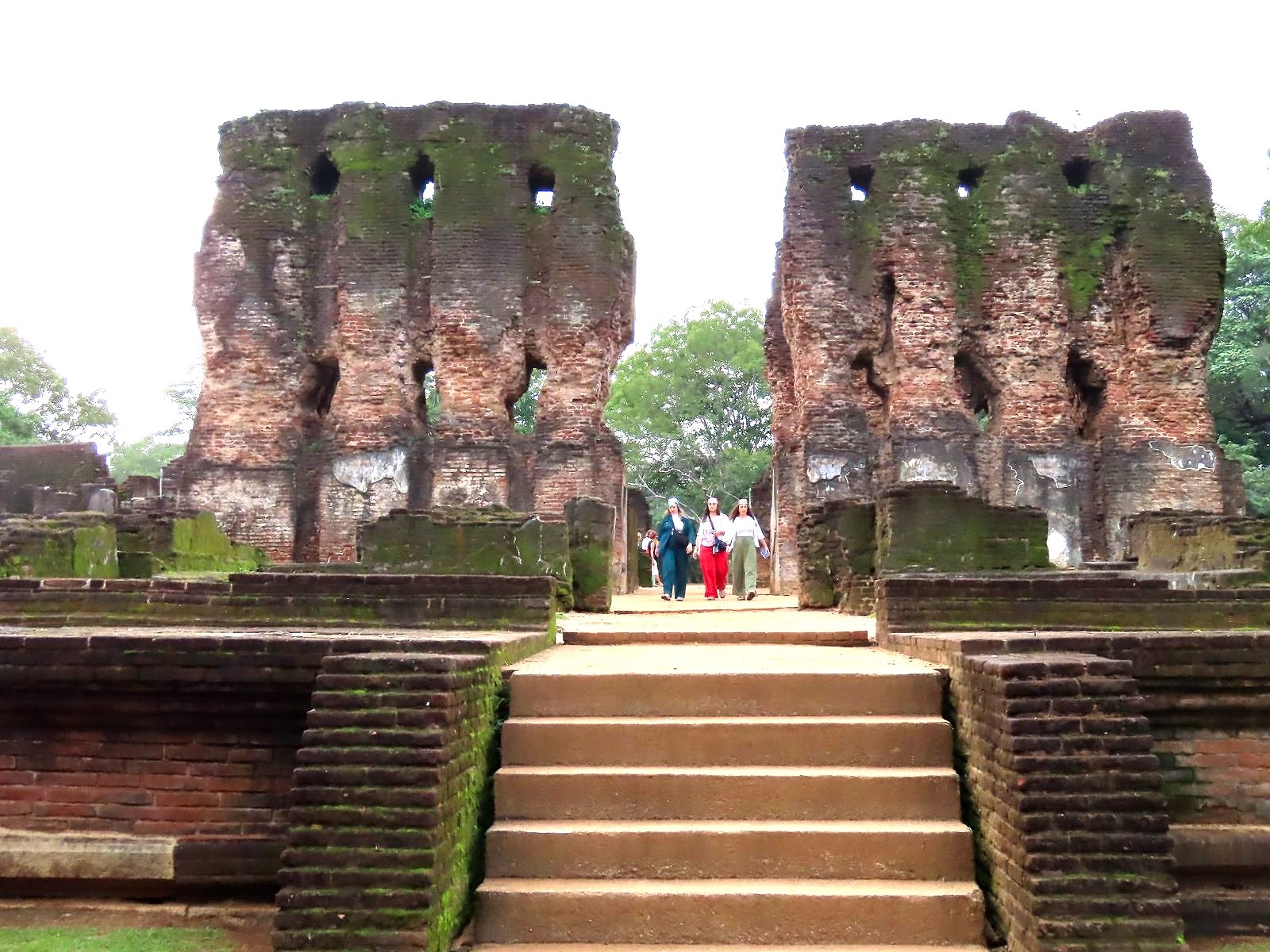 The Royal Palace ruins at Polonnaruwa, one of the ancient cities visited on the Complete Island Journey